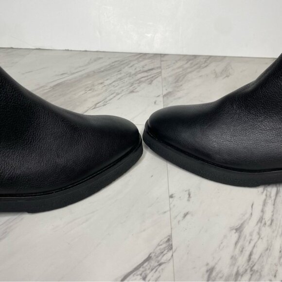 Paul Green Black Leather Chelsea Bootie 5 / 7.5 - Picture 9 of 15